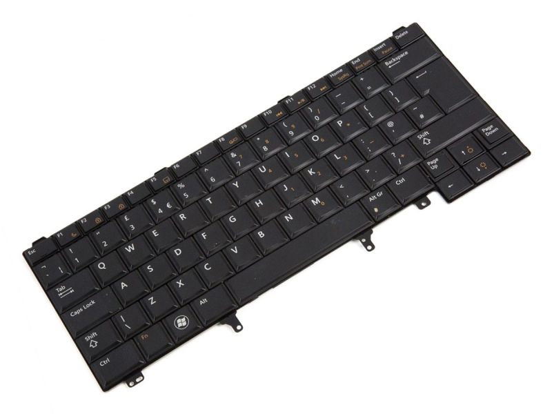 CJKX4 Dell Latitude E5420/E5430 UK ENGLISH Single Point Keyboard - 0CJKX4-2