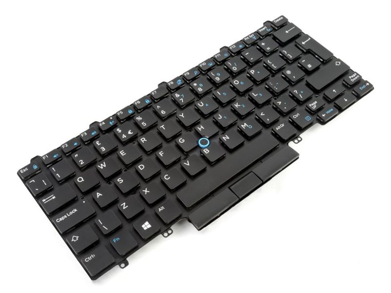 K9V28 Dell Latitude E5450/E5470/5480/5490 Dual Point UK ENGLISH Backlit Keyboard - 0K9V28-3