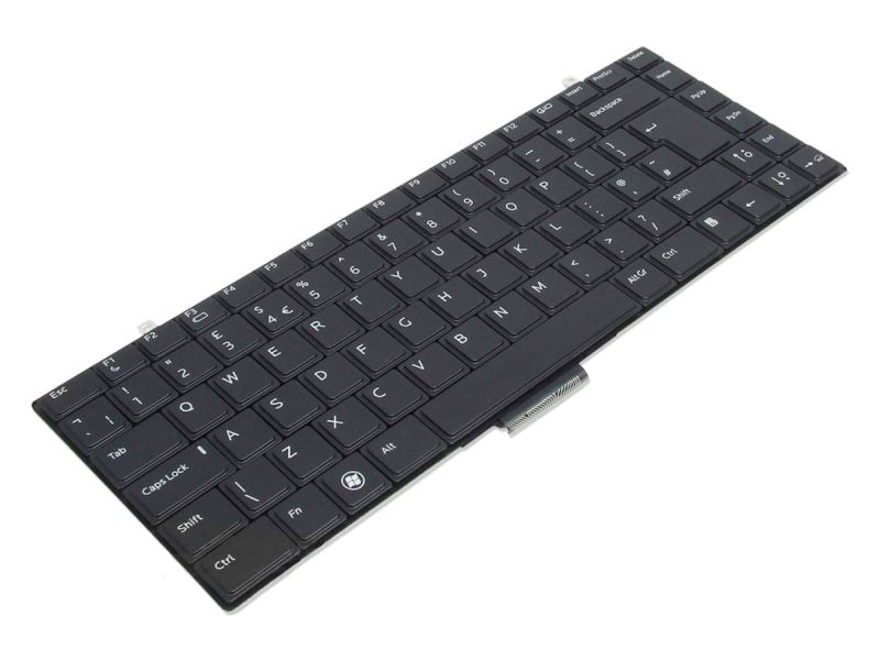 HW184 Dell Studio XPS 1340/1640/1645/1647 UK ENGLISH Backlit Keyboard - 0HW184-2