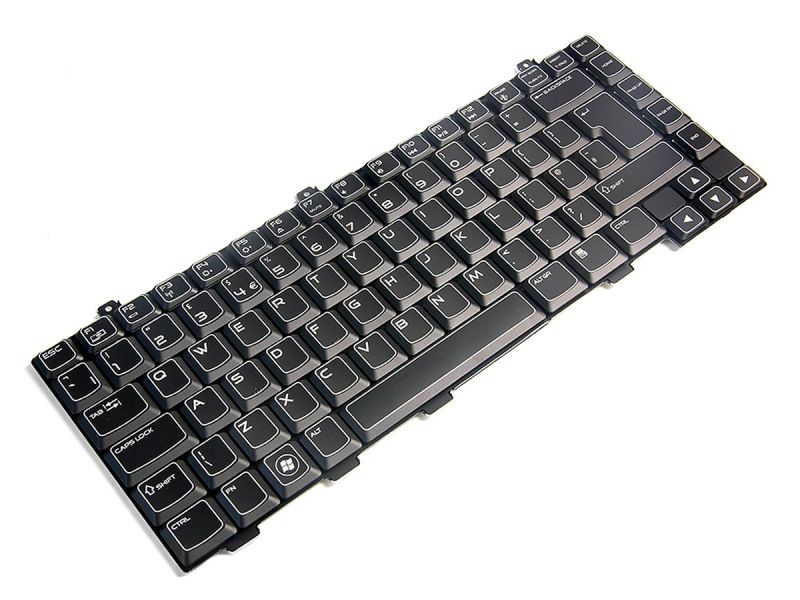 J90CY Dell Alienware M14x R1/R2 UK ENGLISH Keyboard with AlienFX LED - 0J90CY-3