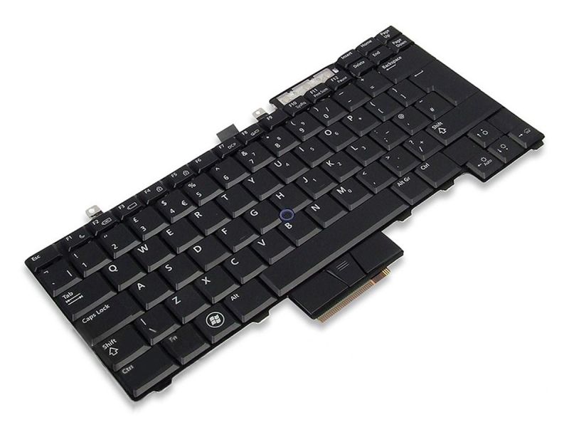 HT517 Dell Latitude E5400/E5410/E5500/E5510 UK ENGLISH Dual Point Backlit Keyboard - 0UHT517-4