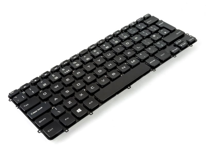 5M7PR Dell XPS 9530 / Precision M3800 UK ENGLISH Backlit Keyboard - 5M7PR-3
