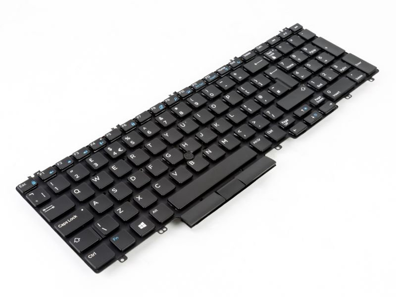 KRG22 Dell Precision 7530/7540/7730/7740 UK ENGLISH Backlit Keyboard - 0KRG22-2
