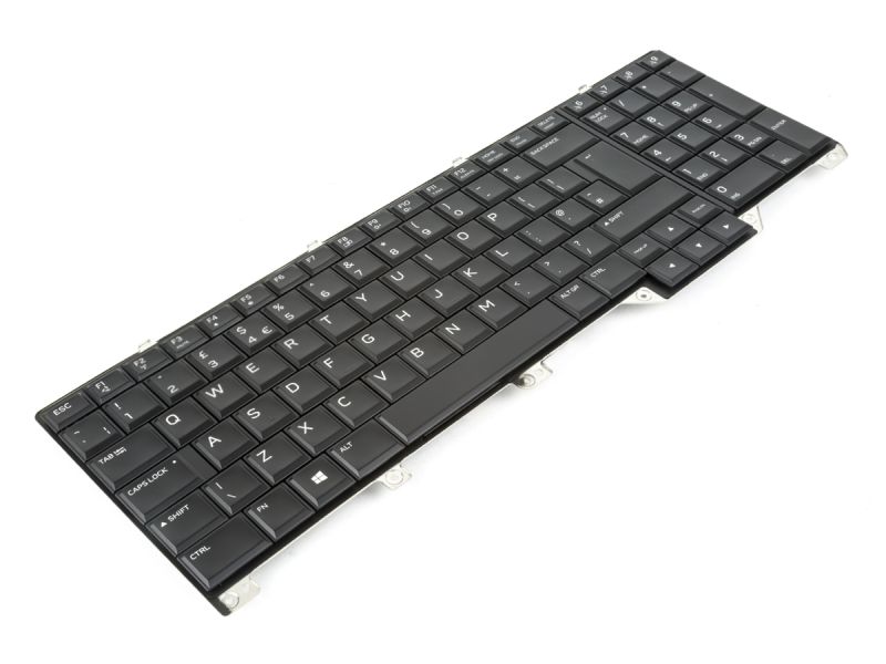 Y3K53 Dell Alienware 17 R4/R5 UK ENGLISH Backlit Keyboard with AlienFX LED - 0Y3K53-3