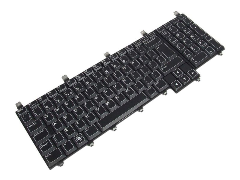 3CM9P Dell Alienware M17x R1/R2/R3/R4 UK ENGLISH Keyboard with AlienFX LED - 03CM9P-3