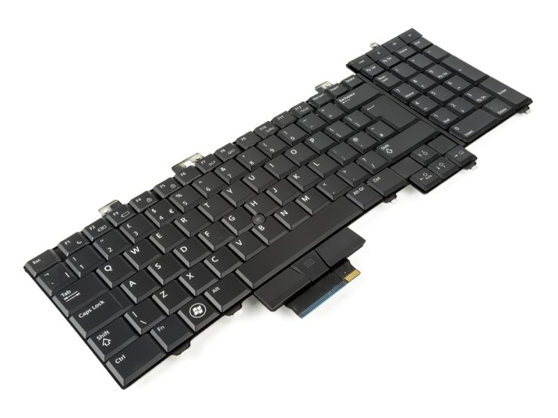 X913D Dell Precision M6400/M6500 UK ENGLISH Backlit Keyboard - 0X913D-2