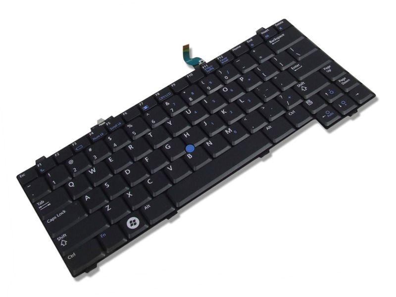 RW571 Dell Latitude XT/XT2/XFR US ENGLISH Laptop/Tablet PC Keyboard - 0RW571-1