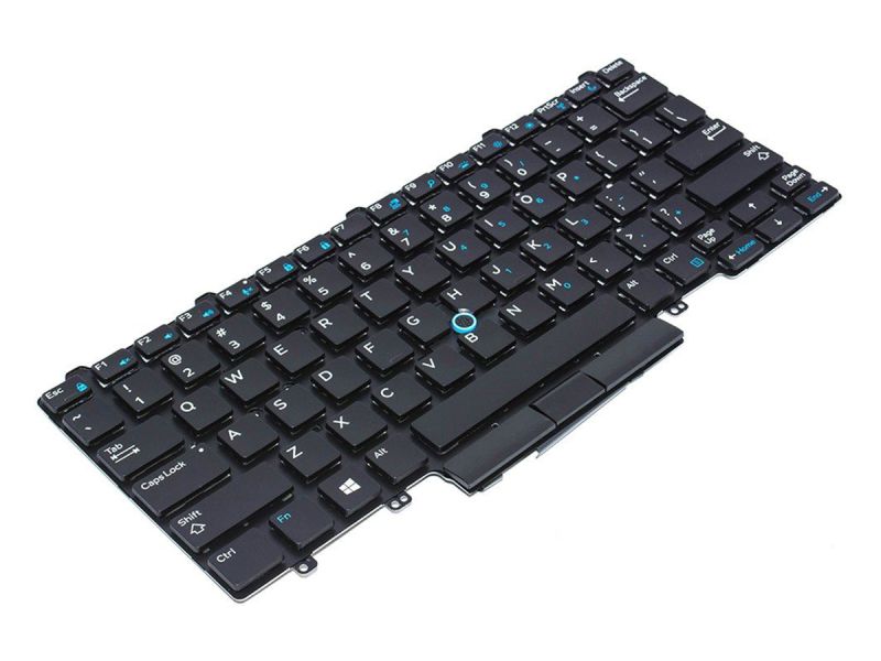 6NK3R Dell Latitude E5450/E5470/5480/5490 Dual Point US ENGLISH Backlit Keyboard - 06NK3R -3
