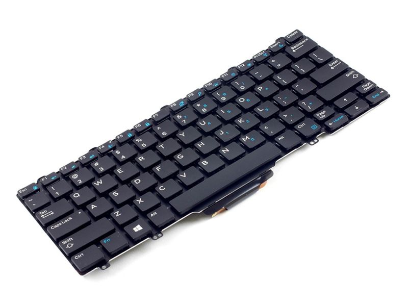 3P2DR Dell Latitude E5250/E7250 US ENGLISH Backlit Keyboard - 03P2DR-3