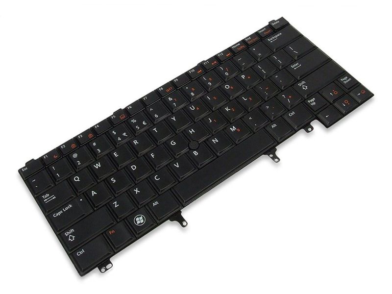 DH5D7 Dell Latitude E5420/E5430 US ENGLISH Dual Point Backlit Keyboard - 024P9J-2