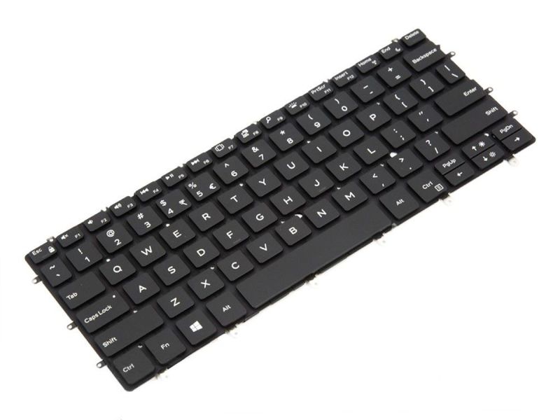 6Y7DJ Dell XPS 9370/9380/7390 US ENGLISH Backlit Keyboard BLACK - 06Y7DJ-2