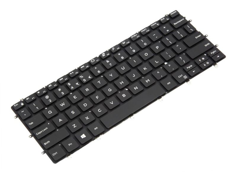 3CM18 Dell XPS 9370/9380/7390 US/INT ENGLISH Backlit Keyboard BLACK - 03CM18-2