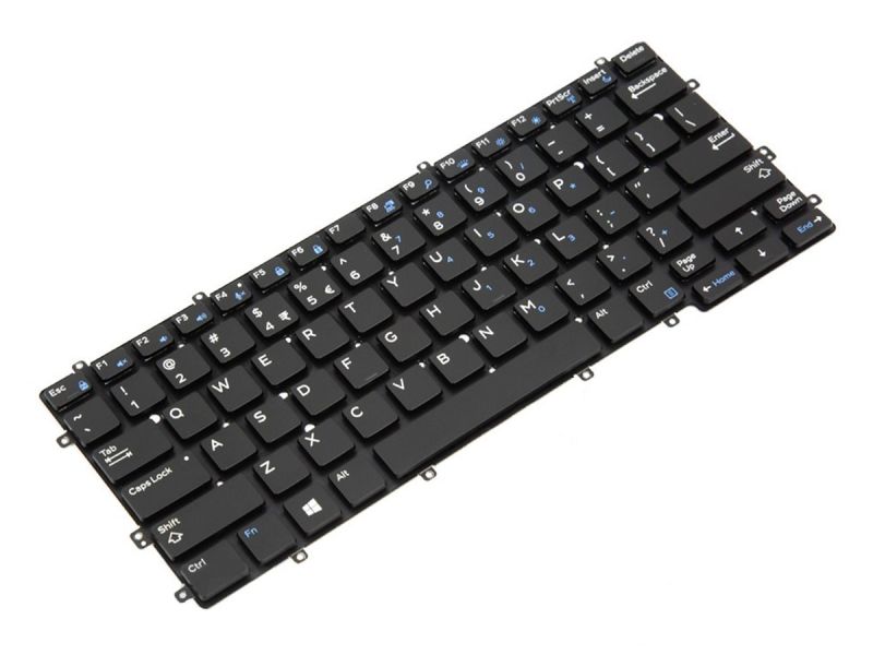 R8H75 Dell Latitude 7370 US ENGLISH Backlit Keyboard - R8H75-2
