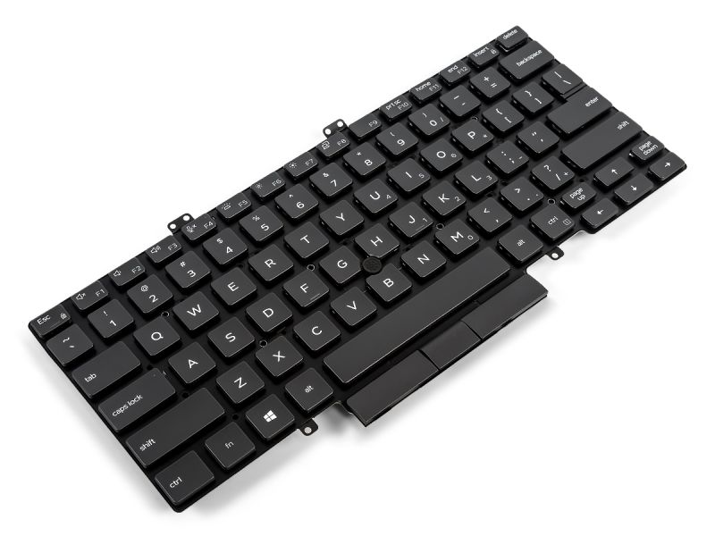 H2DXX Dell Latitude 5400/5401/5410 /5411 Dual Point US ENGLISH Backlit Keyboard - 0H2DXX-1