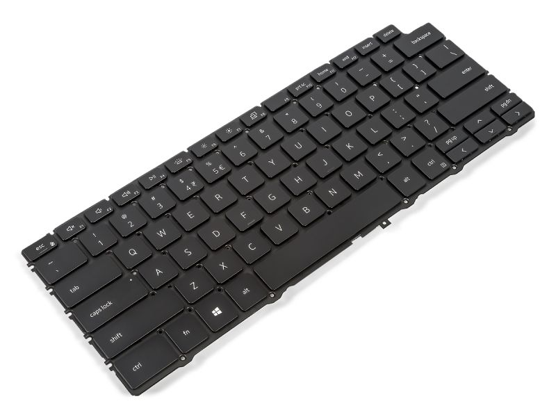 49R37 Dell XPS 7390/9310 2-in-1 US/INT ENGLISH Backlit Keyboard BLACK - 049R37-1
