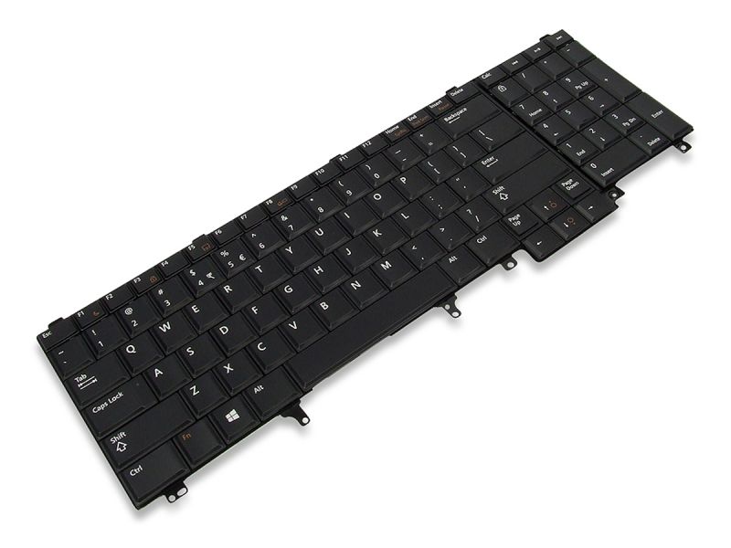 X6NG0 Dell Latitude E5520/E5530 US ENGLISH Single Point Win 8/10 Keyboard - 0X6NG0-2