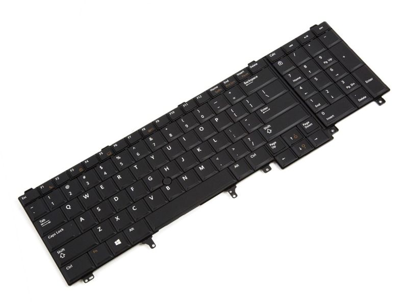 0X257 Dell Latitude E6520/E6530 US ENGLISH WIN8/10 Keyboard - 00X257-2