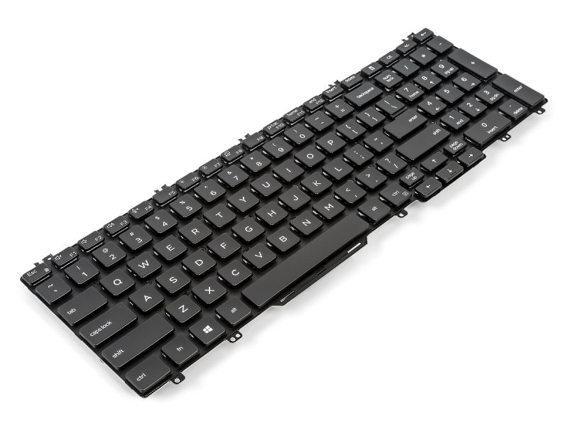 DJXM0 Dell Latitude 5500 / 5501 / 5510 / 5511 Single Point US ENGLISH Keyboard - 0DJXM0-1