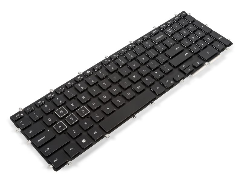 D8C01 Dell G7-7588/7590/7790 US ENGLISH RGB 4-Zone RGB Backlit Keyboard - 0D8C01-1