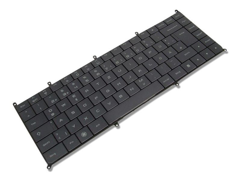 U108J Dell Adamo 13 Onyx GERMAN Backlit Keyboard - 0U108J-3
