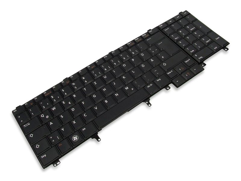 GXJYT Dell Latitude E5520/E5530 GERMAN Single Point Keyboard - 0GXJYT-2