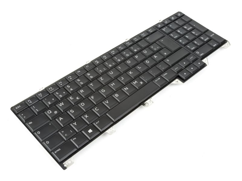 XM7NK Dell Alienware 17 R4/R5 GERMAN Backlit Keyboard with AlienFX LED - 0XM7NK-4