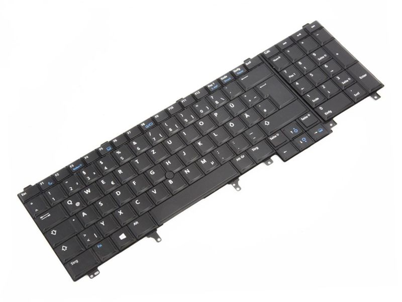 00XK1 Dell Latitude E6540 GERMAN Dual Point Backlit Keyboard - 000XK1-2
