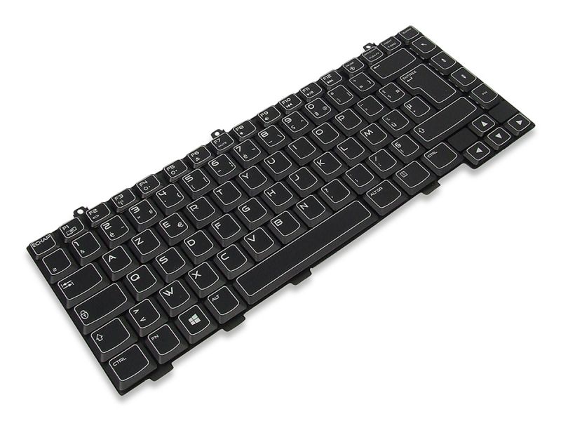 84C6V Dell Alienware M14x R1/R2 FRENCH Windows 8/10 Keyboard with AlienFX LED - 084C6V-3