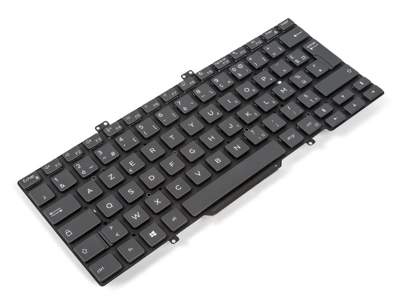 P2PFT Dell Latitude 7400/5400/5410/5411 Single Point FRENCH Backlit Keyboard - 0P2PFT-1