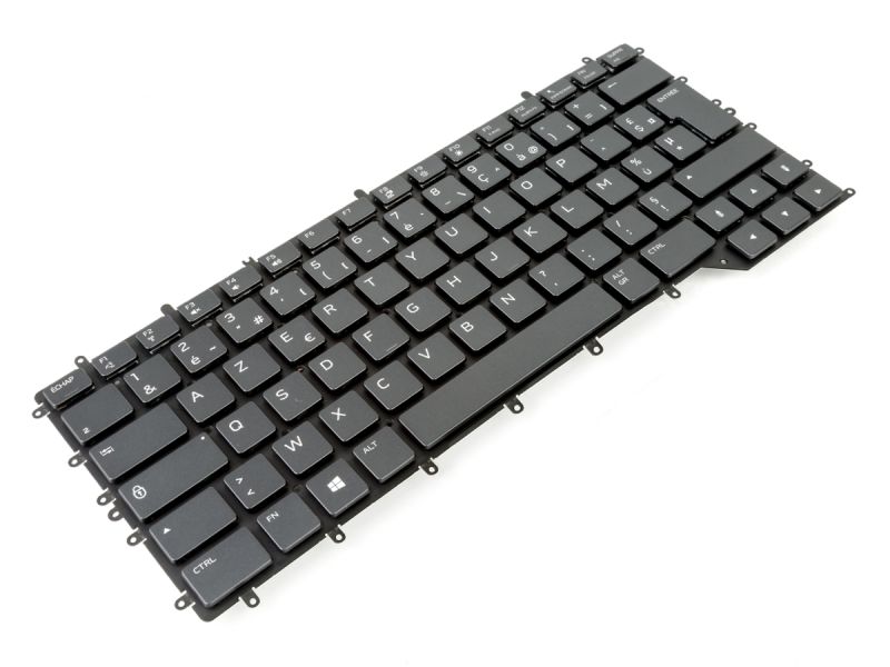 40K43 Dell Alienware m15 R2/R3/R4 FRENCH RGB Backlit Keyboard (Grey) - 040K43-3