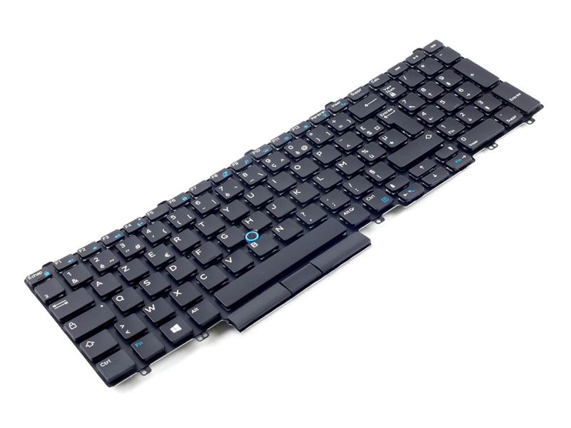 WCKVN Dell Latitude E5550/E5570/5580/5590 FRENCH Backlit Keyboard - 0WCKVN-3