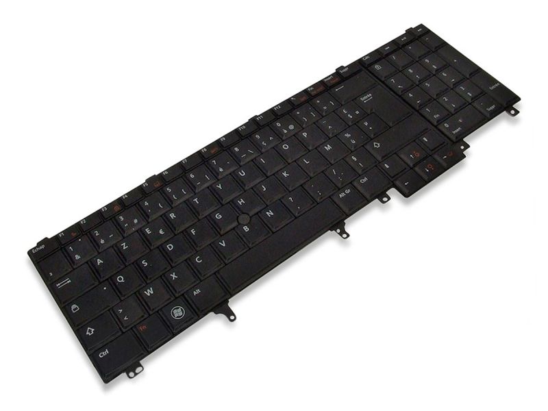 MR51M Dell Latitude E5520/E5530 Dual Point FRENCH Backlit Keyboard - 0MR51M-1