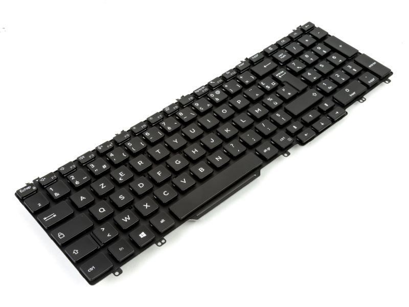 GNR79 Dell Precision 3540 / 3541 / 3550 / 3551 Single Point FRENCH Keyboard - 0GNR79-3
