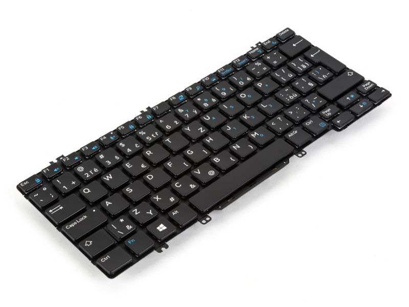 NFF6G Dell Latitude 7280/7290/7380/7389/7390 CZECH/SLOVAK Backlit Keyboard - 0NFF6G-6