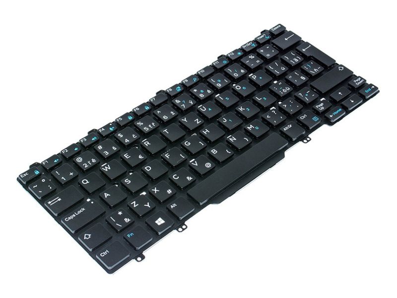 7N1D8 Dell Latitude 3340/3350 CZECH/SLOVAK Keyboard - 07N1D8-4