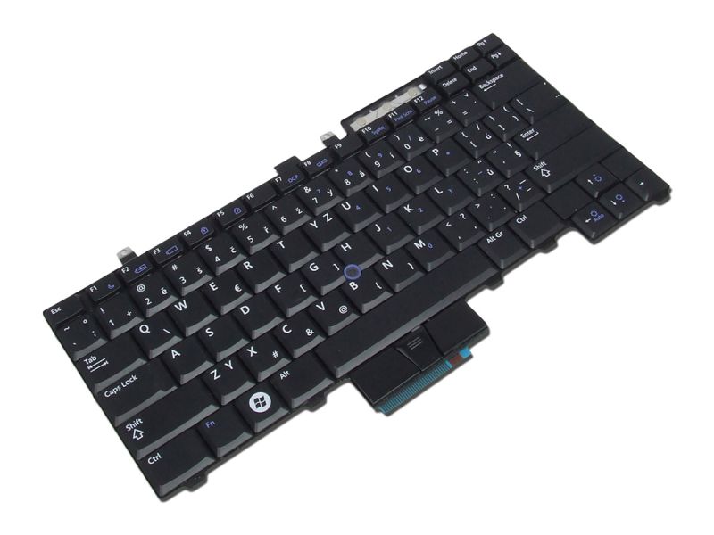 WP196 Dell Latitude E5400/E5410/E5500/E5510 CZECH Dual Point Keyboard - 0WP196-1