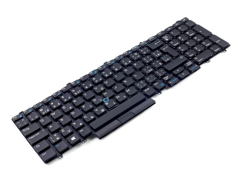 WRVN0 Dell Latitude E5550/E5570/5580/5590 CZECH/SLOVAK Backlit Keyboard - 0WRVN0-3