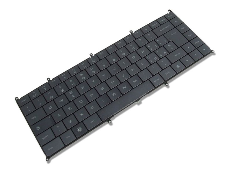 R595J Dell Adamo 13 Onyx ITALIAN Backlit Keyboard - 0R595J-3
