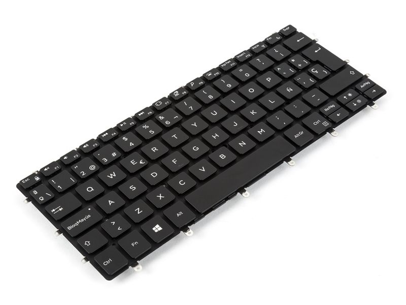5J7MC Dell XPS 9370/9380/7390 SPANISH Backlit Keyboard BLACK - 05J7MC-3