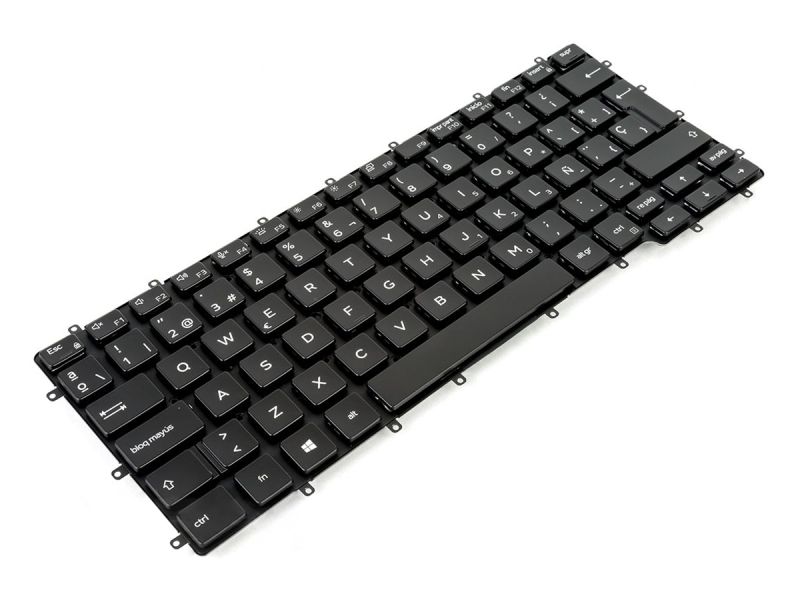 XFMK2 Dell Latitude 7400 / 9410 2-in-1 SPANISH Backlit Keyboard - 0XFMK2-4