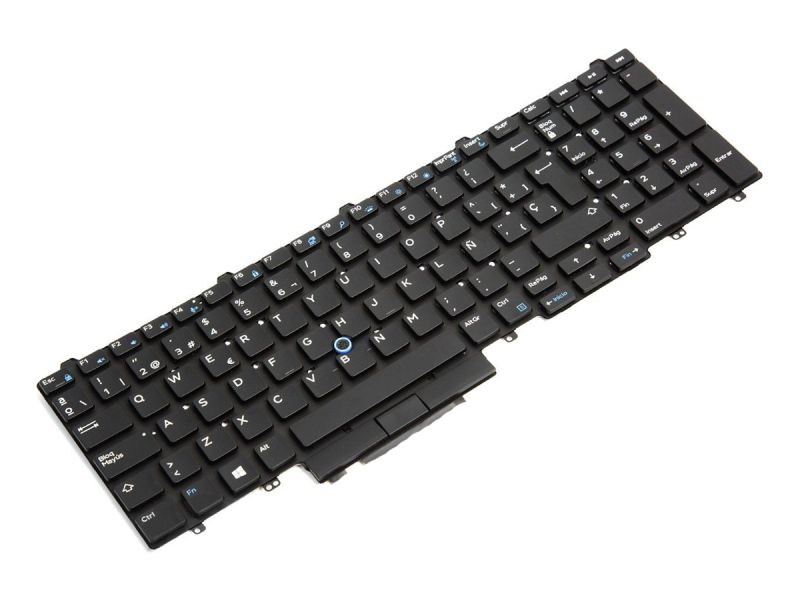 HYRF9 Dell Precision 7510/7520/7710/7720 SPANISH Backlit Keyboard - 0HYRF9-2