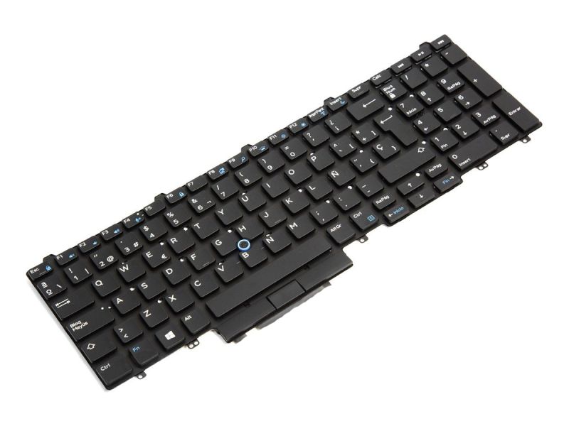 HYRF9 Dell Latitude E5550/E5570/5580/5590 SPANISH Backlit Keyboard - 0HYRF9-2