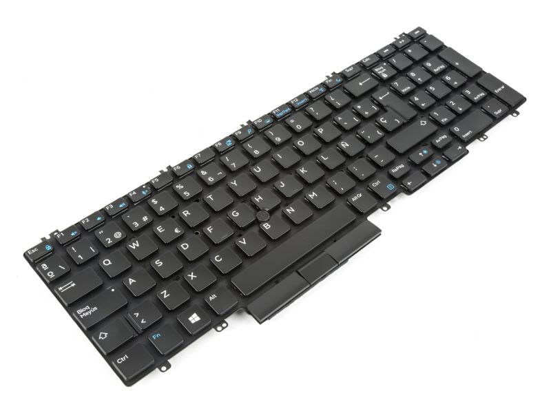 X18N3 Dell Precision 7530/7540/7730/7740 SPANISH Backlit Keyboard - 0X18N3-4