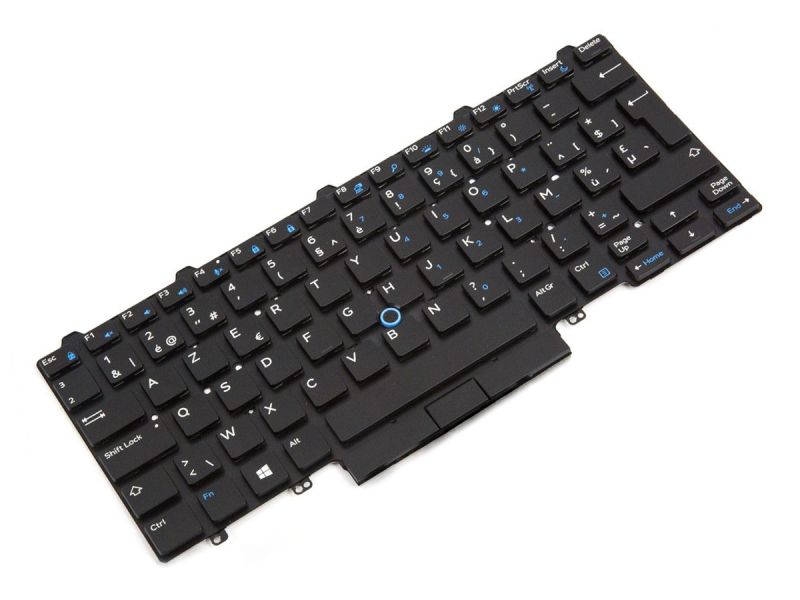 RPTG6 Dell Latitude E5450/E5470/5480/5490 Dual Point BELGIAN Backlit Keyboard - 0RPTG6-2