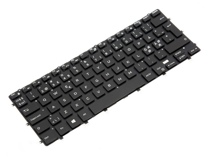 G20WG Dell Precision 5510/5520/5530/5540 NORDIC Backlit Keyboard - 0G20WG-3