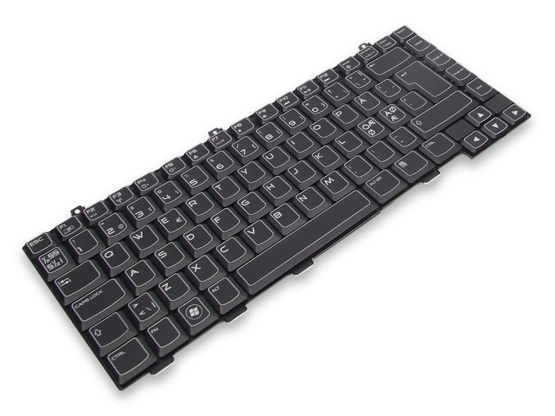 8X2M2 Dell Alienware M14x R2 NORDIC Keyboard with AlienFX LED - 08X2M2-2