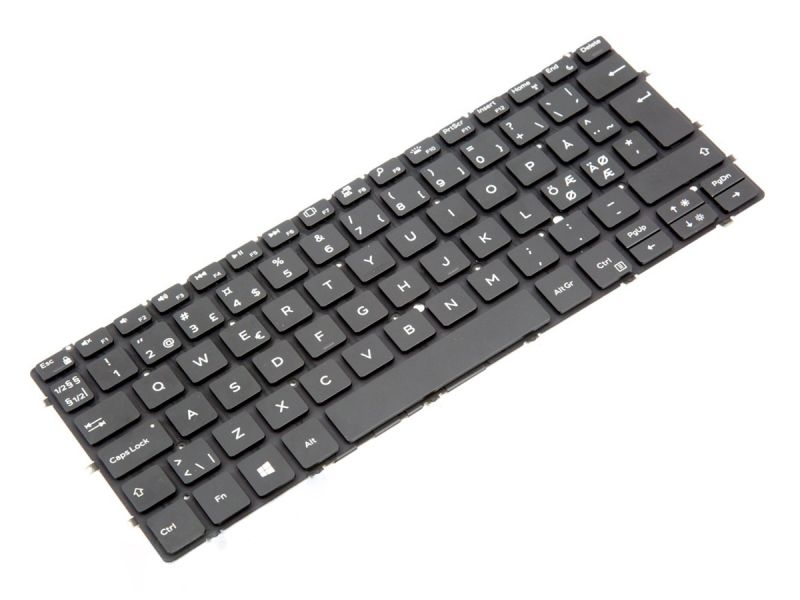 PYF4M Dell XPS 9370/9380/7390 NORDIC Backlit Keyboard BLACK - 0PYF4M-3