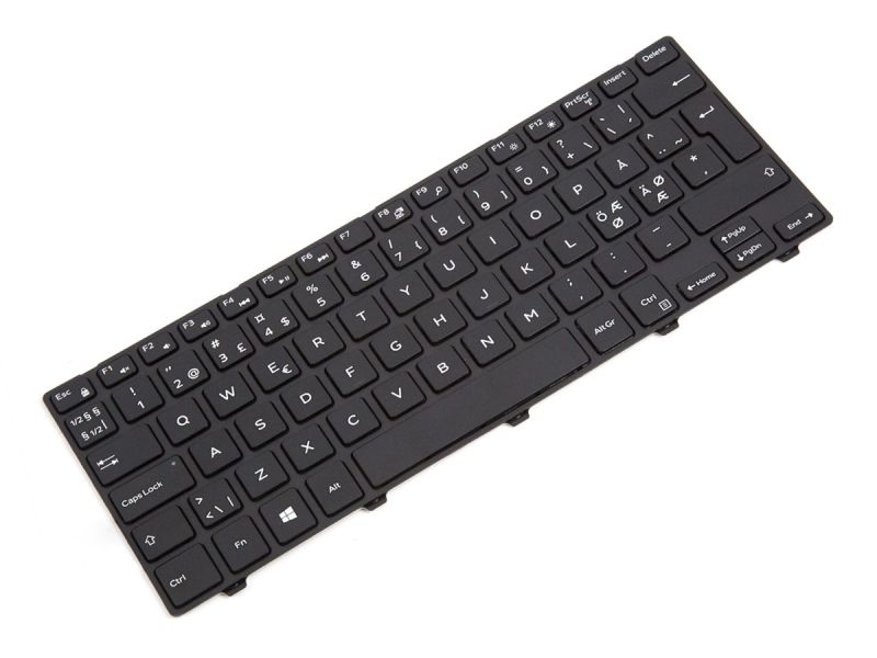 7T9FF Dell Inspiron 3451/3452/3458/3459 NORDIC Keyboard - 07T9FF-2