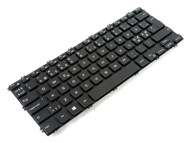 PC20M Dell Inspiron 5580/5582/5585/7580 NORDIC Backlit Keyboard - 0PC20M-3