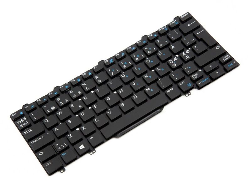 FRRY3 Dell Latitude E5270/E7270 NORDIC Backlit Keyboard - 0FRRY3-3